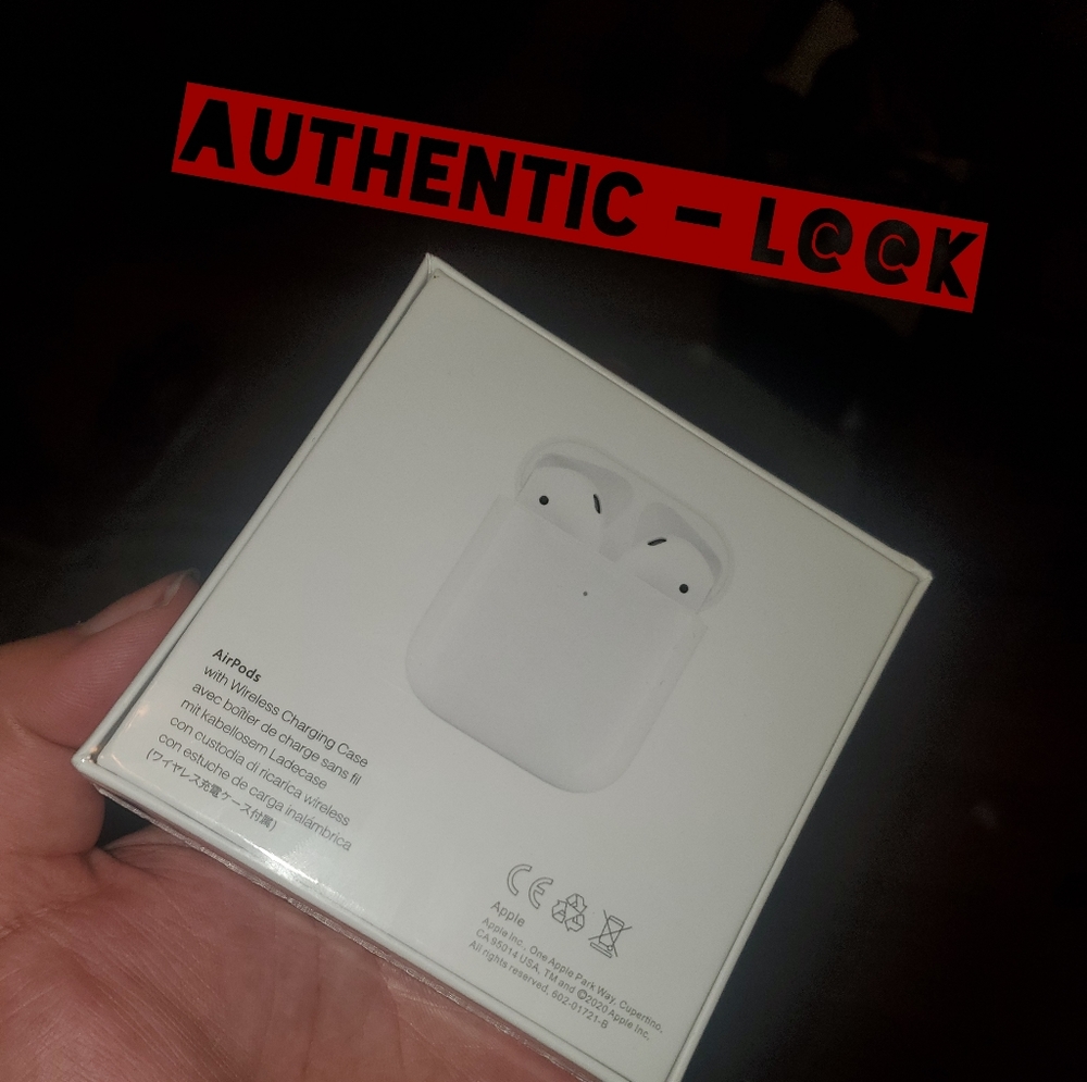 Open box new APPLE AIRPODS 2ND GEN 2019 !